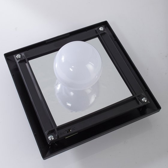 LED-zonnelantaarn met wandbevestiging 