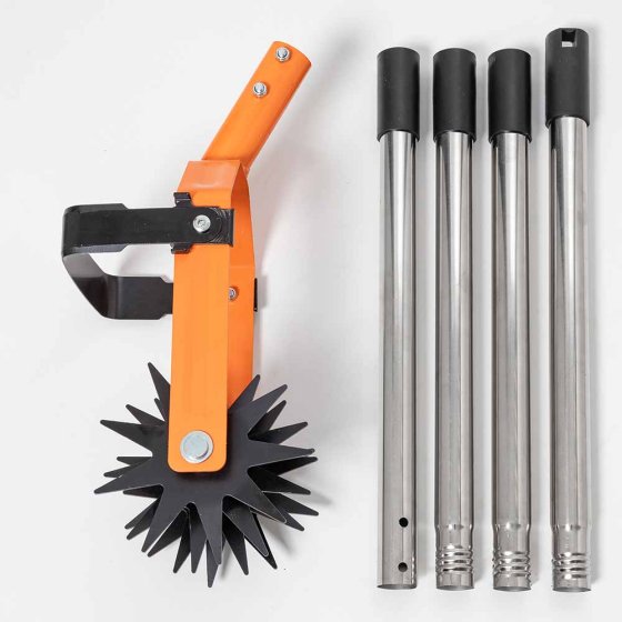 2-in-1-tuinfrees met onkruidmes 