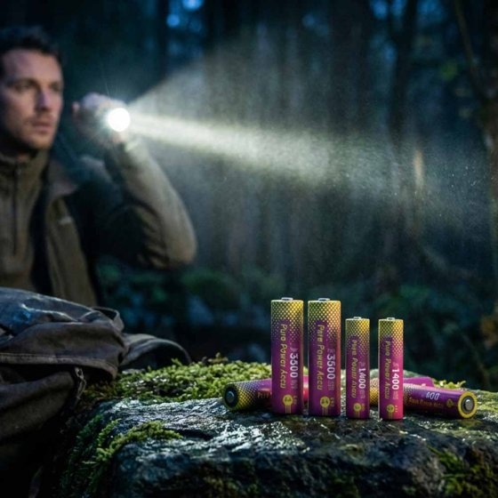 Pure Power-batterijen 4xAAA 