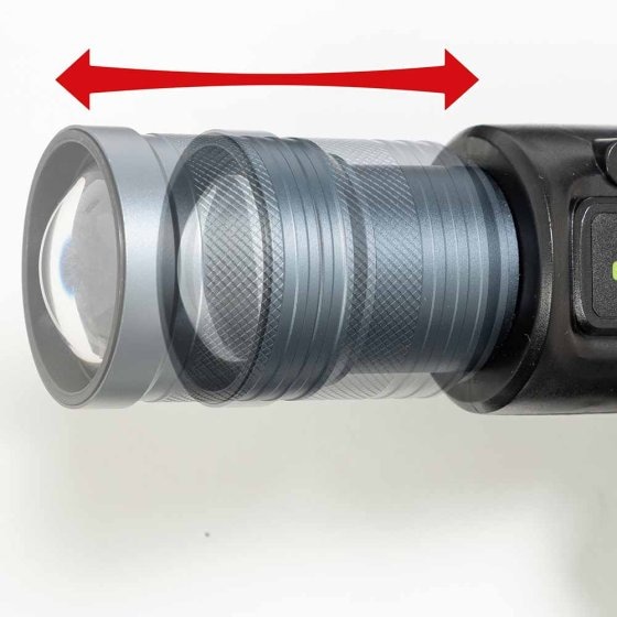 Oplaadbare zaklamp 