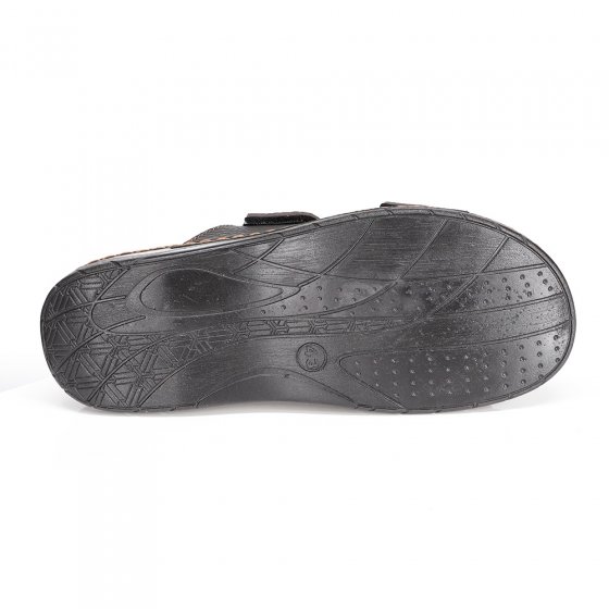 Comfortab. klittenbandschoenen 41 | zwart#bruin