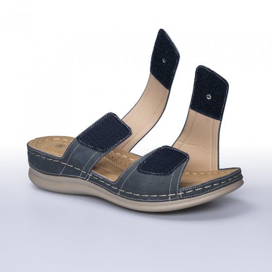 Comfortabele slippers met klittenbandsluiting 'Anette' 