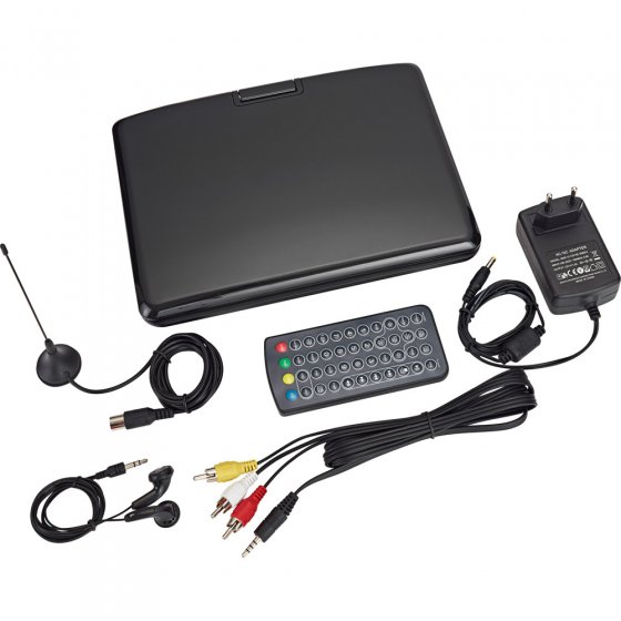 Draagbare DVD-speler met DVB-T TV-ontvangst 