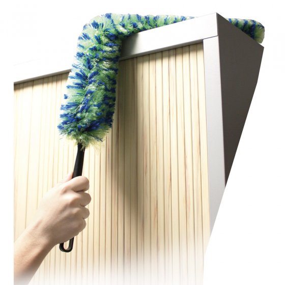 Flexibele microfiber-plumeau