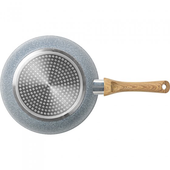 Keramische kook- en braadset in graniet-design 7-dlg. set