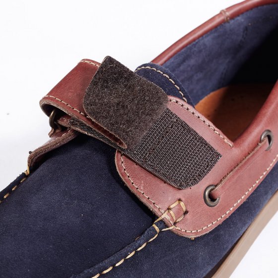 Comfortabele mocassins met klittenbandsluiting 