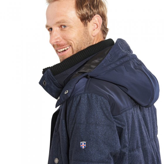 Parka in wol-look