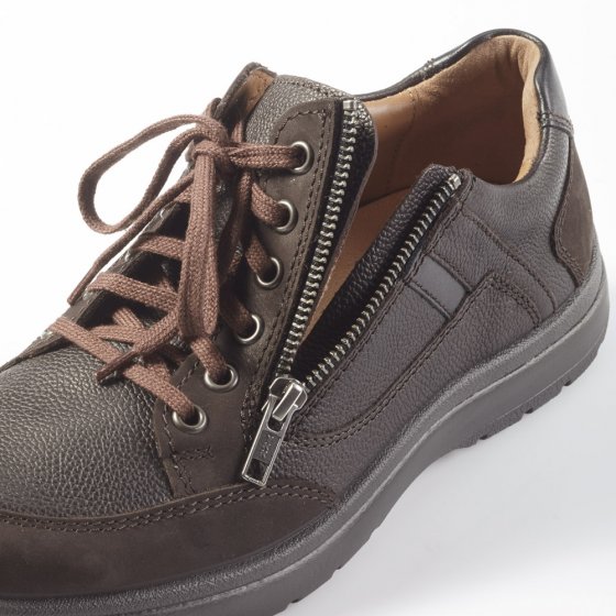 Aircomfort-schoenen met ritssluiting 43 | Bruin