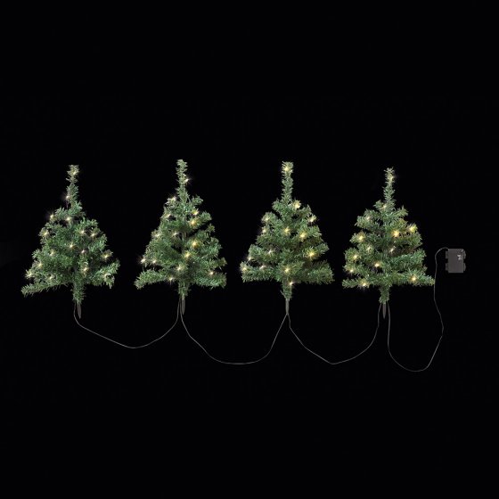 Lichtgevend kerstboomkwartet 