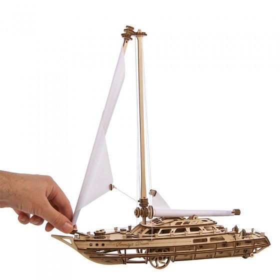 Houten model Zeilbootdroom 