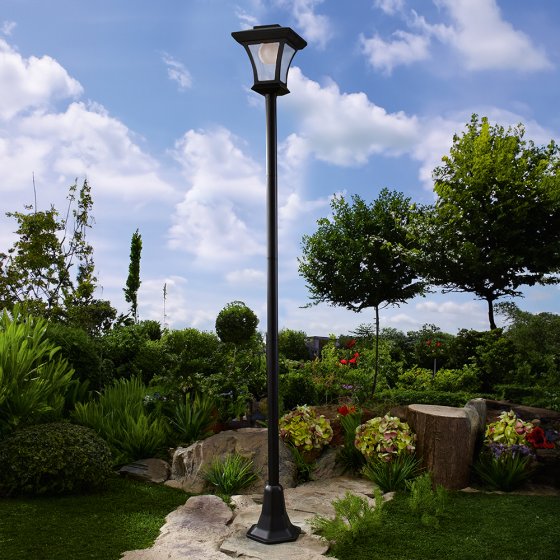 Ledlantaarn 180 cm op zonne-energie 