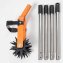 2-in-1-tuinfrees met onkruidmes - 5
