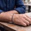 Titaan schakelarmband voor heren - 5