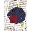 Lange mouwen shirt bordeaux+ marine als set - 5