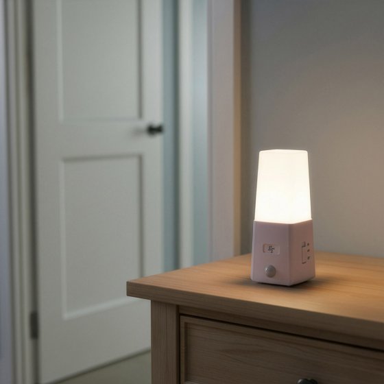 Uw geschenk: Nachtlampje met sensor 