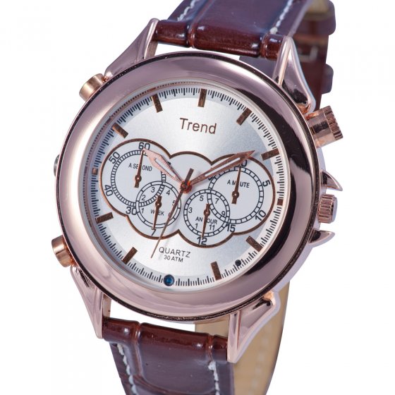 Elegant horloge met camera 