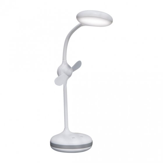 Dimbare ledlamp met ventilator 