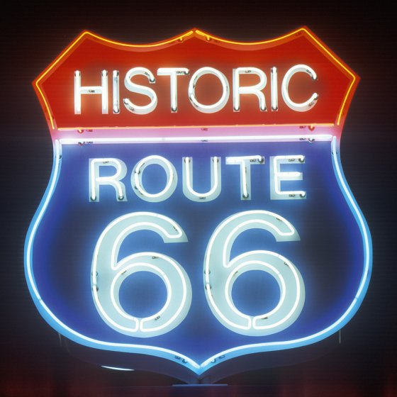 Horloge 'Route 66' 