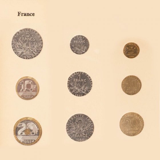 Muntenverzameling 'The Last European Coins' 