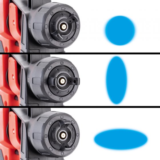 20V verfspuitpistool op batterijen in set 