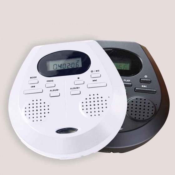 Draagbare cd-speler met stereoluidsprekers 
