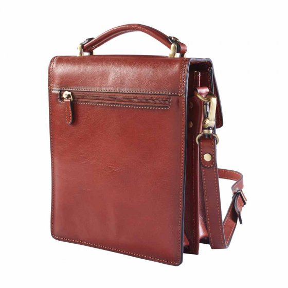 Vintage tas van Italiaans leer 