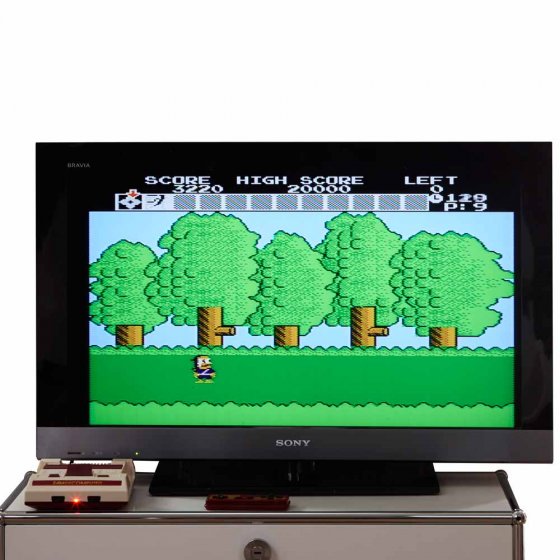 Retro-gameconsole 