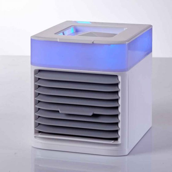 Mini-airco met sfeerverlichting 