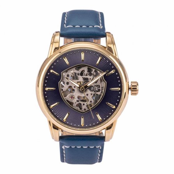Herenhorloge Wesseldon 'Squelette Automatic' 