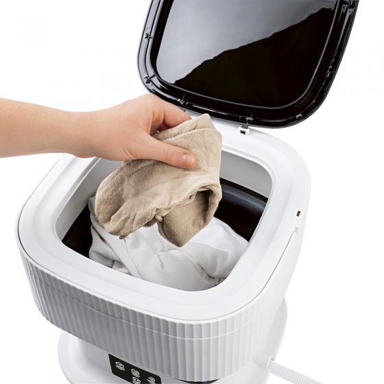 Opvouwbare mini-wasmachine