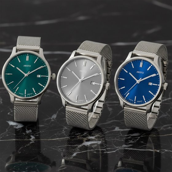 Herenhorloge Milanaise  