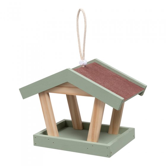 Houten vogelvoederhuisje 