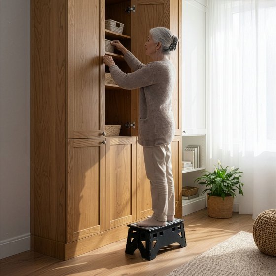 Opvouwbare opstapkruk XL 