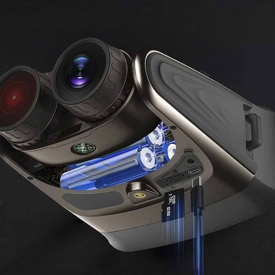 Infraroodcamera met draaibare lens 