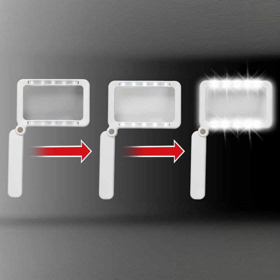 Oplaadbare LED-vergrootglas 