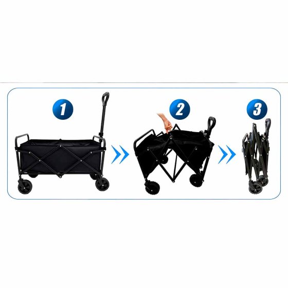 Opvouwbare transportwagen 