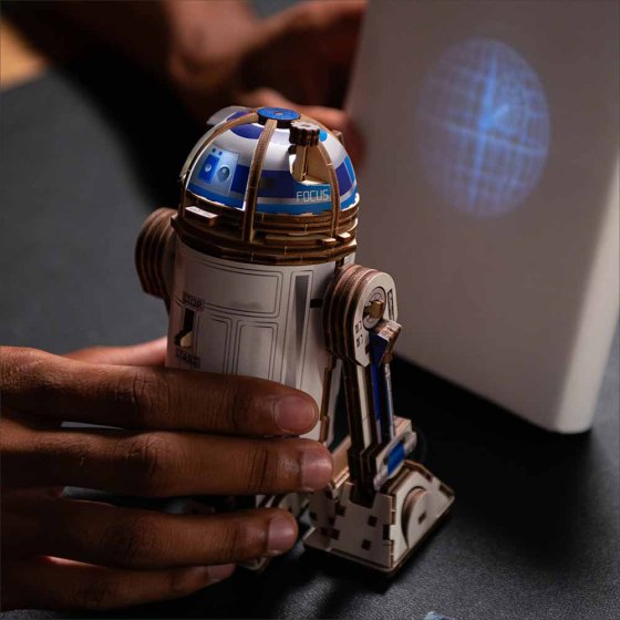R2-D2 houten model 