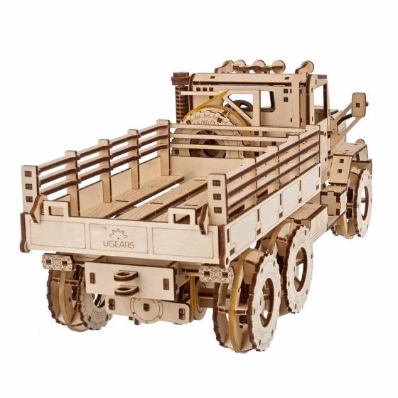 Houten vrachtwagen 