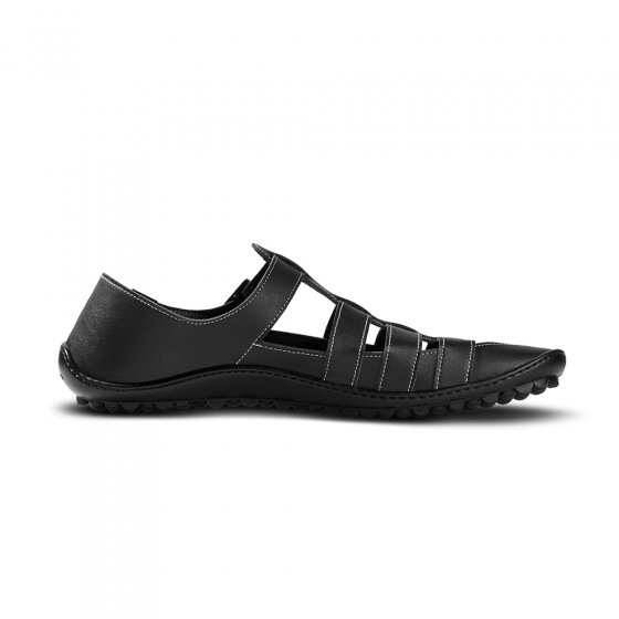 Jaro blotevoetensandalen, zwart 