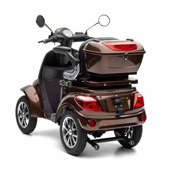 E-Mobil MAXXI, 4 wielen, loodaccu Rood