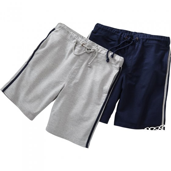 Jersey shorts in dubbelpak 