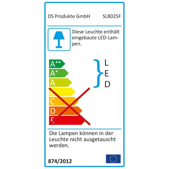 Staande LED-daglichtlamp 'Color' 