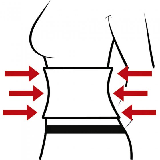 Extra sterke rugsteungordel 