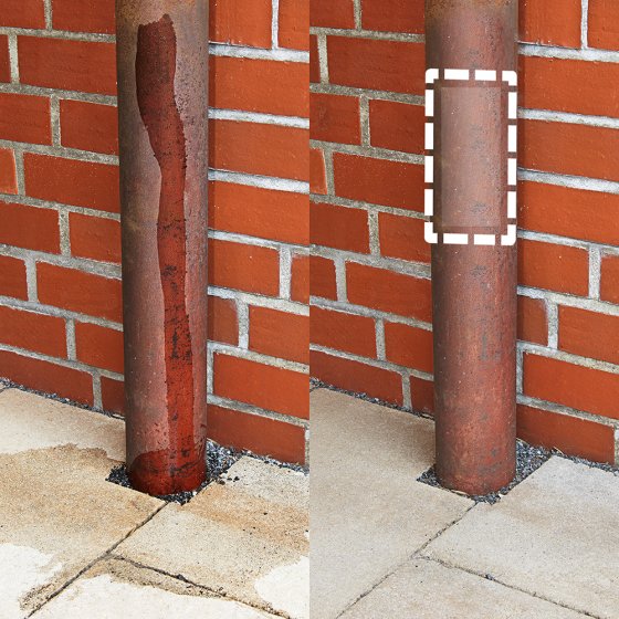 Transparante afsluit- en reparatietape