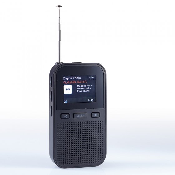 DAB+ zakradio met kleurendisplay 