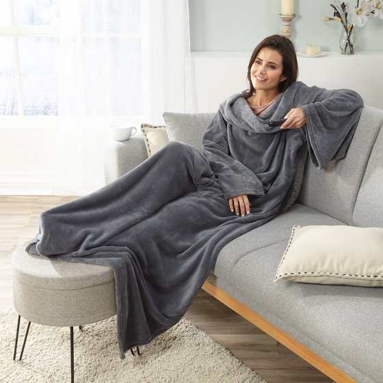 Snuggie Deken Met Mouwen Fleece Deken Fleece Deken Met Mouwen