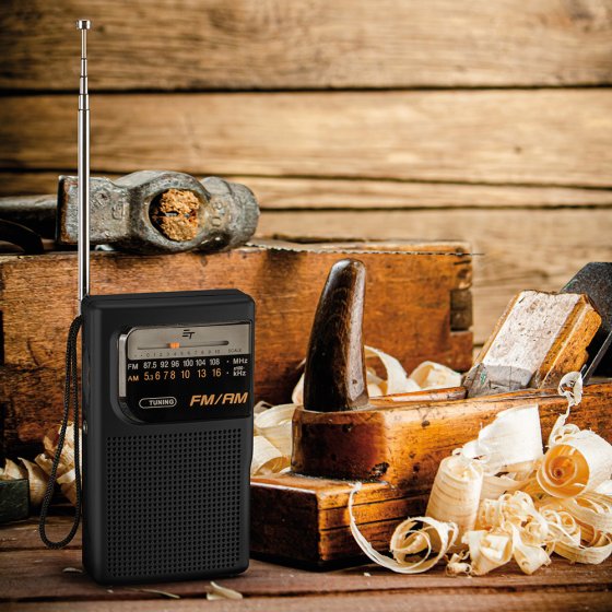 Mobiele zakradio 