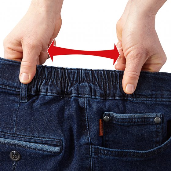 Jeans met 'Relax'-tailleband 