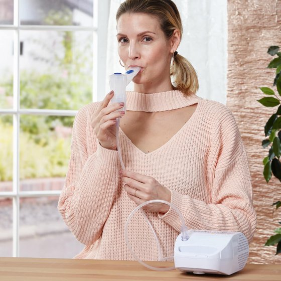 Comfortabel inhaleerapparaat 