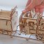 Houten modelbouwset stoomlocomotief - 6